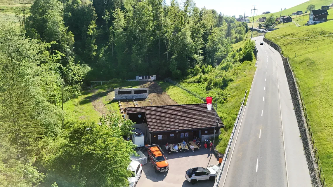 Schützenhaus "Geelhüsli" der Pistolenschützen Appenzell